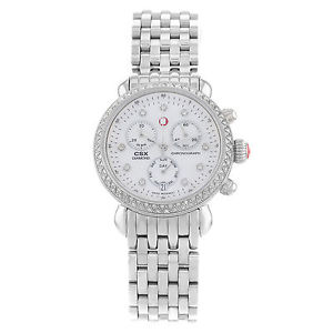 Michele CSX Jour MWW03M000114 Acier & Diamants Montre Quartz Pour Femme