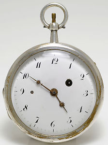 Unique Antique Georgian 1/4 Repeater Continental Verge Pocket Watch - Circa 1815