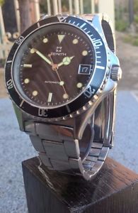 Vintage zenith diver Automatic pre-Rainbow Beautiful condition