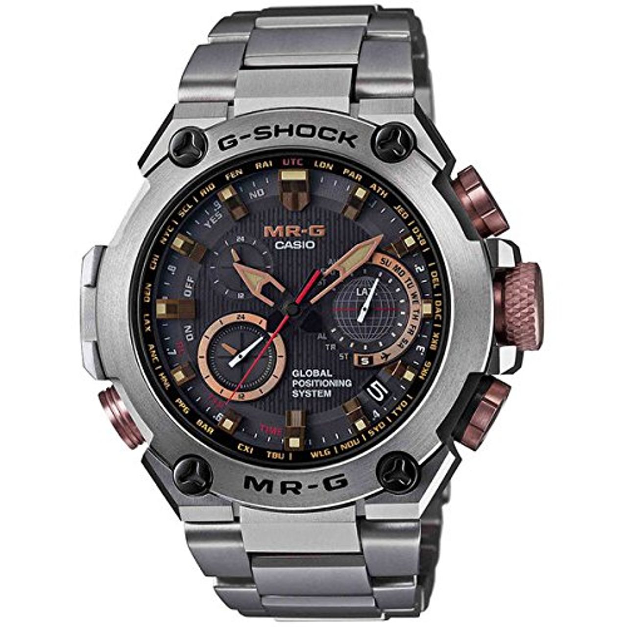 Casio MRGG1000DC-1A Mens Watch with Titanium Strap