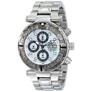 Invicta 13042 Mens Mother Of Pearl Dial Analog Automatic Watch