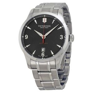 Victorinox 241669 Mens Black Dial Analog Automatic Watch