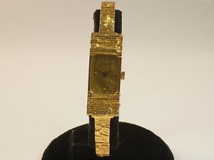 Lapponia Armbanduhr Damenuhr in 585 Gelbgold 28,7 Gramm Quarzwerk