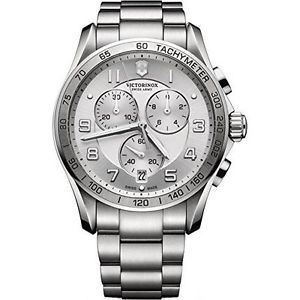 Victorinox Chrono Classic XLS 241654 Mens Chronograph Solid Case