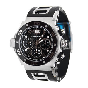 HYSEK Mens 44mm Chronograph Auto