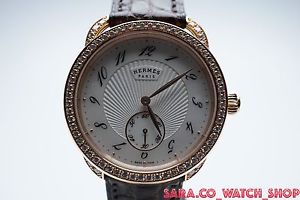 Hermes Arceau Ecuyere Rose Gold & Diamonds Limited Edition