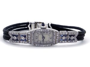 Vintage Art Deco Era Platinum 2c