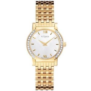 Wittnauer 12RB27 Womens Mop Dial Quartz Watch with Stainless Steel Strap
