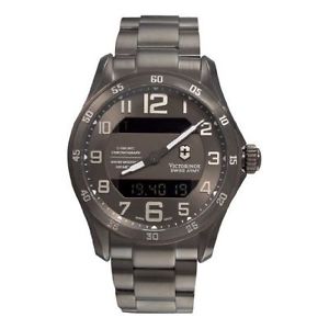 Victorinox Swiss Army Men's 241300 Chrono Classic XLS MT Quartz Gunmetal watch