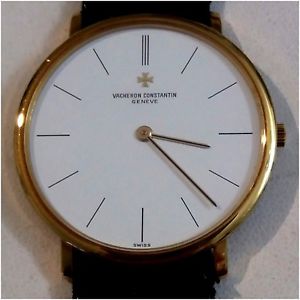 VACHERON COSTANTIN ORO18K EXTRA PLATE CARICA MANUALE BOX E GARANZIA COME NUOVO!