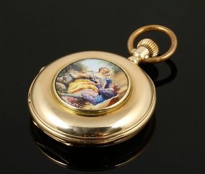 Antique Favre Freres Swiss a 14K Solid Gold Pocket Watch. Possible Brequet!!!