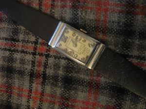 Vintage Hamilton Platinum Diamond 19 Jewel  Watch
