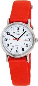 Timex Womens 30mm Red Cloth Bras