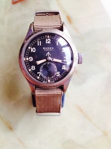 WWW Dirty Dozen BUREN Grand Prix Military ww2 Watch Rare Only 11.000 Issued