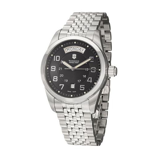 Victorinox Swiss Army Men's 24148 Ambassador Black Dial Watch