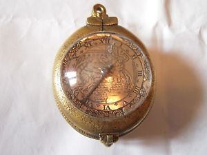MUSEUM 1600's Verge Fusee Pocket Watch Case