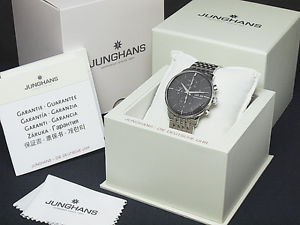 Junghans Meister Telemeter Chronograph 027/4324.45 Watch Excellent++ from Japan