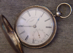 pre civil war Appleton Tracy pin plate hunter  ~ sn# 9310 ~ model 1857 key wind
