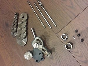 SCHAUBLIN 70/65 screw cutting attachment for watchmaker lathe uhrmacher drehbank