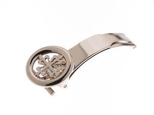 Patek Philippe white gold 18kt Deployante size 16mm chiusura oro bianco