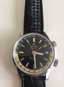 Vintage ENICAR MARK II SHERPA JET Automatic GMT
