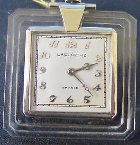 Laloche Watch 18K Rock Crystal Watch