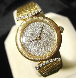 Amazing Ladies 14k MOVADO 82 Diamond Wristwatch You Have Never Seen Before! MINT