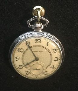 Hamilton 14kt Gold Filled pocket watch