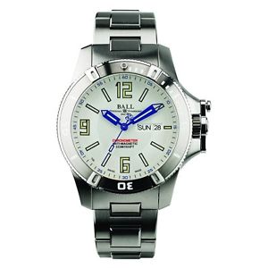 BALL Watch wristwatch white dial waterproof DM2036A-SCAJ-WH Men\\\'s  Japan F/S