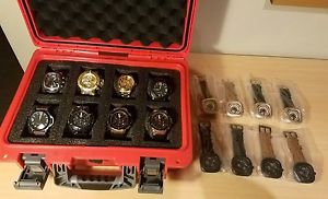 HUGE LOT OF 16 MENS INVICTA RESERVE WRIST WATCHES
