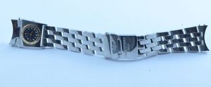 BREITLING PILOTO PULSERA ACERO/ACERO 22MM OLD PULSERA NAVITIMER + UTC RARO
