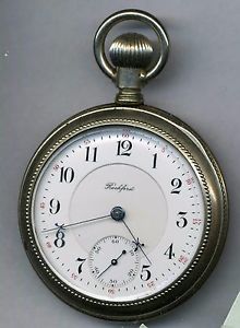 Highest grade 18 size model 4 Rockford Pocket Watch