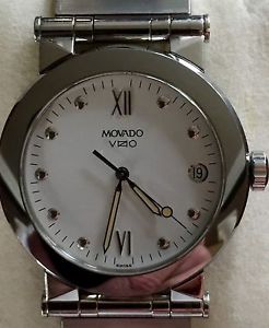 Vintage Men's Movado Vizio Wrist Watch
