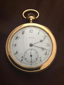 Antique Agassiz Pocket Watch Swiss movement 18K Gold