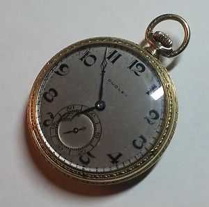 Dudley Masonic Pocket Watch Model 3 Fully Working! Lancaster, PA 14K Gold