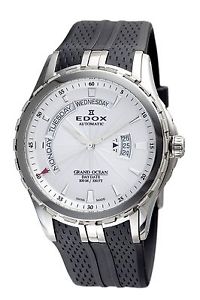 Edox Men's 83006 3 AIN Automatic Day-Date Grand Ocean Watch