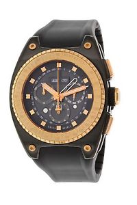 Esq Men's Fusion 07301322 Black Silicone Swiss Quartz Watch