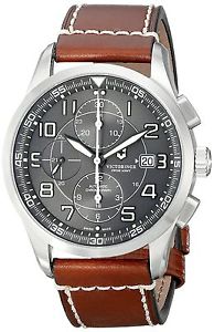 Victorinox Men's 241597 AirBoss Analog Display Swiss Automatic Brown Watch