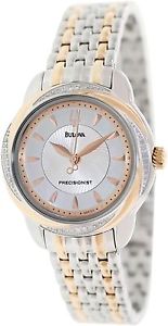 Bulova Women's Precisionist 98R153 Silver Stainless-Steel Quartz Watch