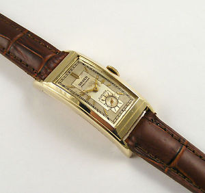 Vintage Gruen 48mm Curvex Cal. 311 Gold Filled Case, Period Gruen Curvex Box