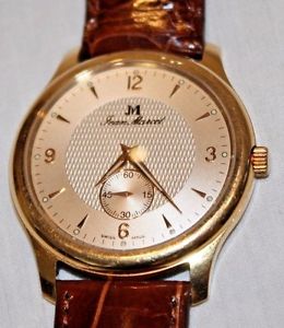 Vintage Jean Marcel 18K Rose Gold Limited Edition Casablanca Men's Wristwatch