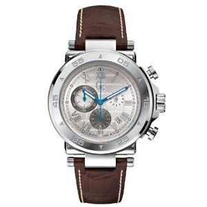 GUESS Men's Gc-1 Sport Timepiece - Silver/Brown