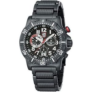 Luminox Dive Chronograph Black Dial Black Ion-plated Mens Watch 8362RP