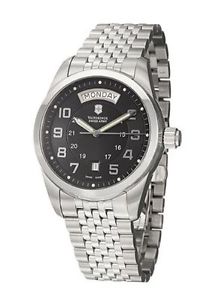 Victorinox Swiss Army Men's 24148 Ambassador Black Dial Watch