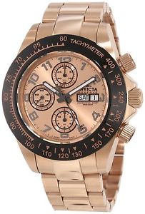 Invicta Men's 10938 Speedway Automatic Chronograph Rose Dial Watch