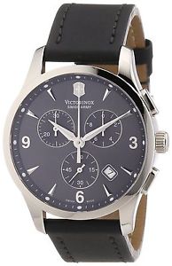 Victorinox Swiss Army Men's 241479 Alliance Black Chronograph Dial Watch