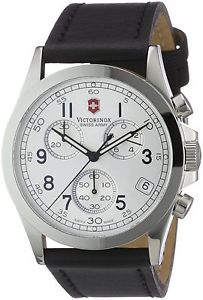 Victorinox Swiss Army Men's 24835 Chrono Pro Silver Dial Watch
