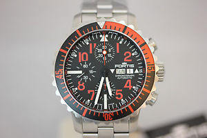 Fortis B-42 Marinemaster Day-Date Chronograph 42mm 671.23.43 M NEU UVP: 3145€
