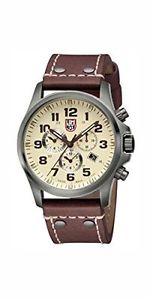 Luminox Men's 1947 Atacama Field Brown/Beige Genuine Leather Watch