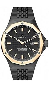 Edox Women's 54004 37GRM GIR Delfin Analog Display Swiss Quartz Grey Watch